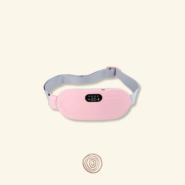 Cinturón calefactado para dolores menstruales y cólicos