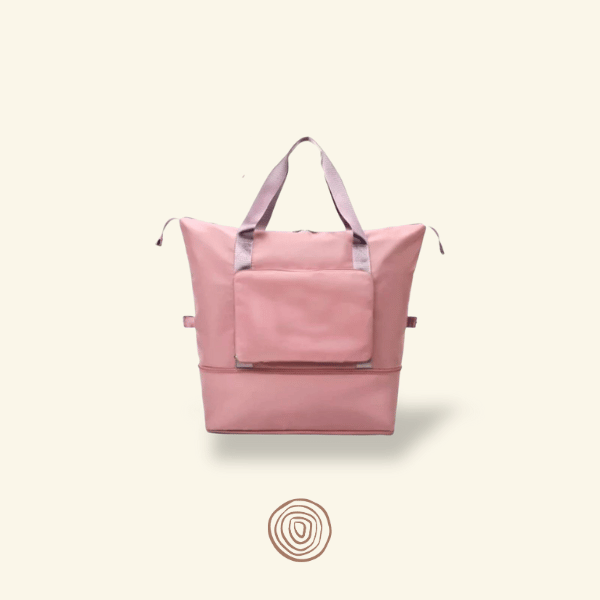 Bolso Totebag Plegable color Rosa
