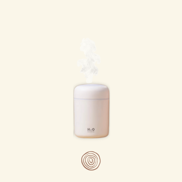Humidificador ultrasónico con luz LED