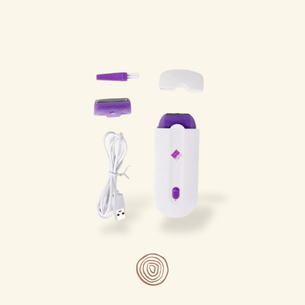 Depiladora corporal eléctrica Purple TS