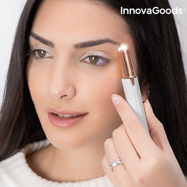 Depiladora facial de precisión con luz LED