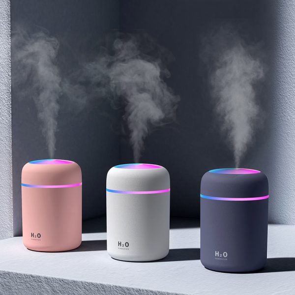 Humidificador ultrasónico con luz LED
