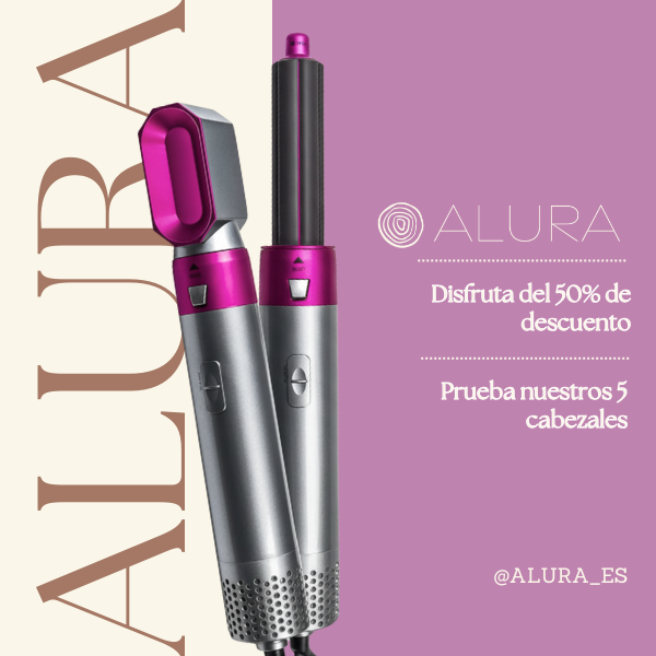 Secador y Moldeador 5 en 1