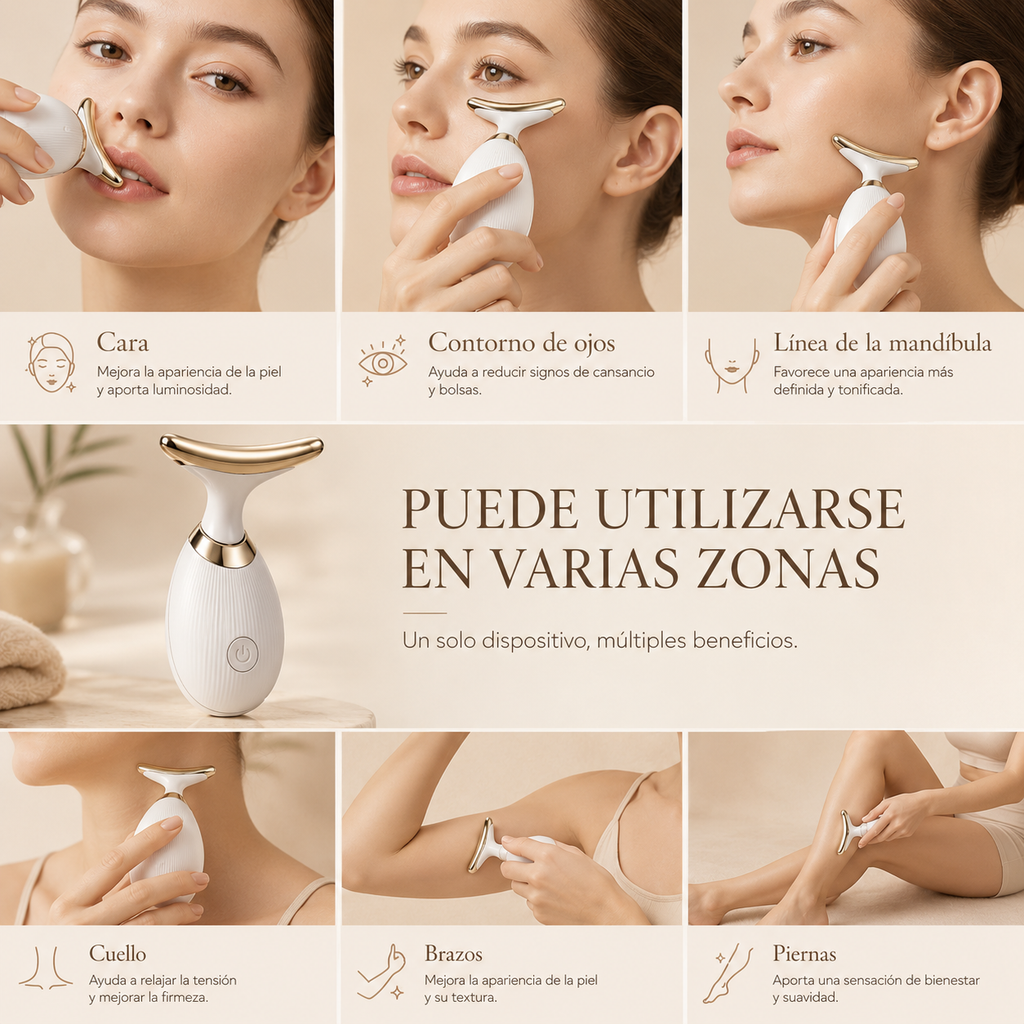 Masajeador facial efecto lifting - SculptLift